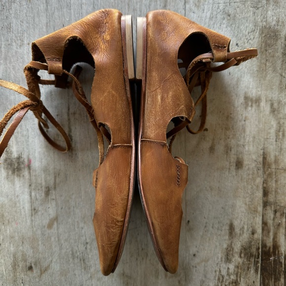 Free People Maelyn Cradle Ballet Flats size 38 - Picture 3 of 8